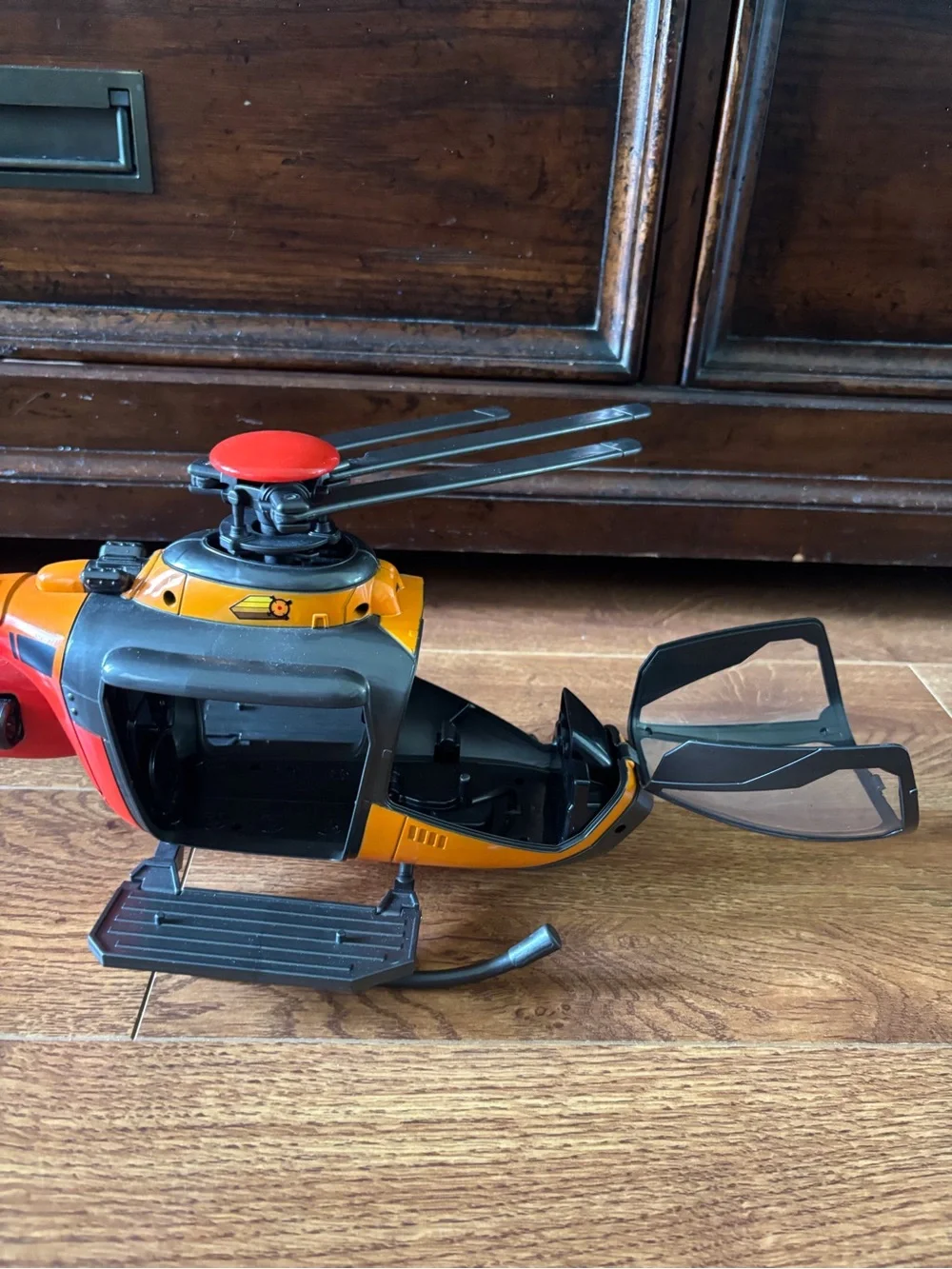 Red and Yellow Play Rescue Helicopter Toy